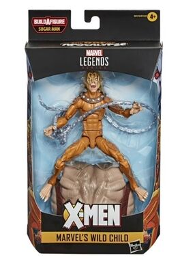 Hasbro Marvel Legends Wild Child Action Figure Build a Figure Sugar Man